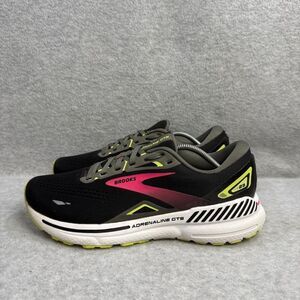 Brooks Shoes Women Size 10.5 Adrenaline GTS 23 Black Running Sneaker 1203811B037